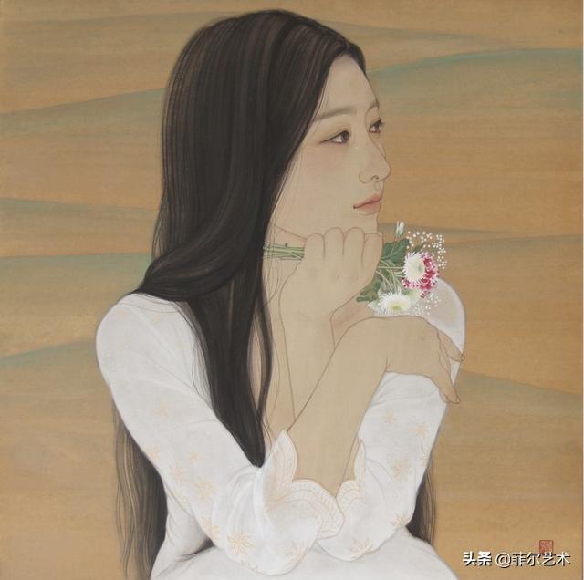 日本女画家唯美工笔人体绘画作品欣赏