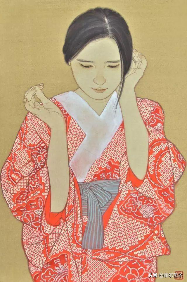 日本女画家唯美工笔人体绘画作品欣赏