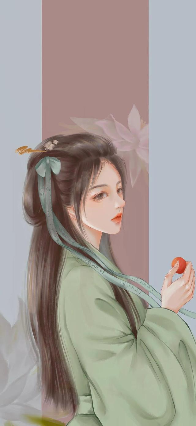 古装美女｜高清全屏，唯美插画