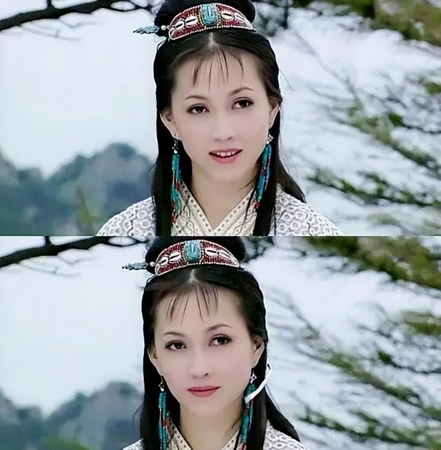 90年代武侠女神杨潞，性感挂历照曝光